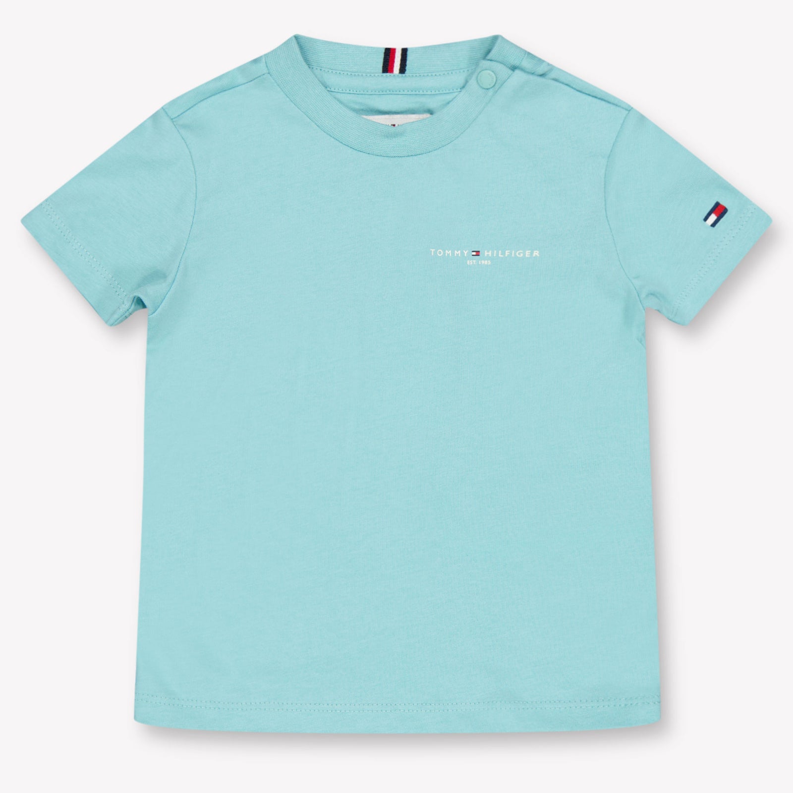 Tommy Hilfiger Baby Unisex T-Shirt in Türkis