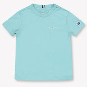 Tommy Hilfiger Baby Unisex T-Shirt in Türkis