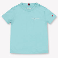 Tommy Hilfiger Bébé Unisexe T-shirt en turquoise