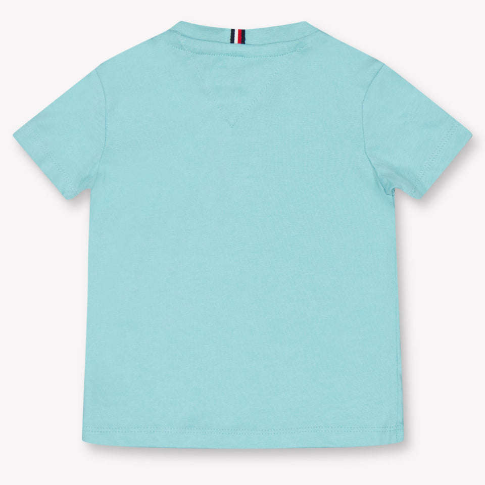 Tommy Hilfiger Baby Unisex T-Shirt in Türkis