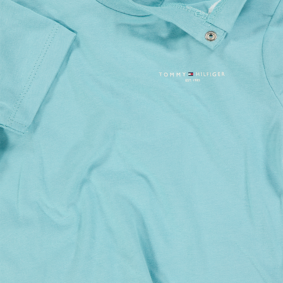 Tommy Hilfiger Baby Unisex T-Shirt in Türkis