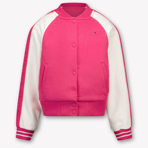 Tommy Hilfiger Enfant Filles Veste Fuchsia