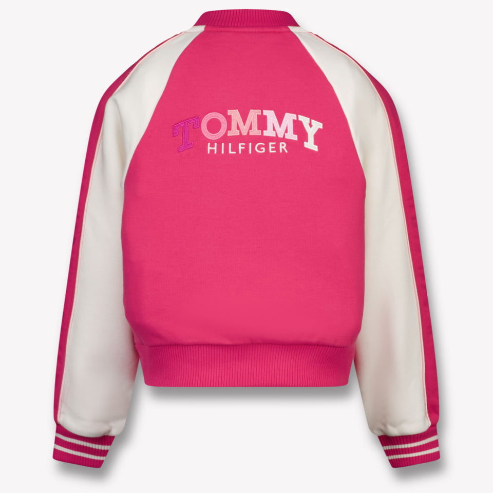 Tommy Hilfiger Niño Chicas Chaqueta Fucsia