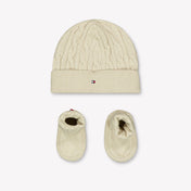 Tommy Hilfiger Bébé Unisexe Se promener dans Beige Clair