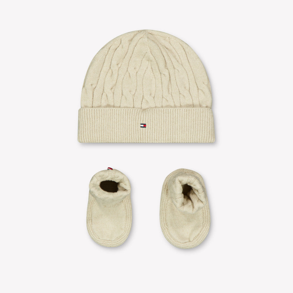 Tommy Hilfiger Bébé Unisexe Se promener dans Beige Clair