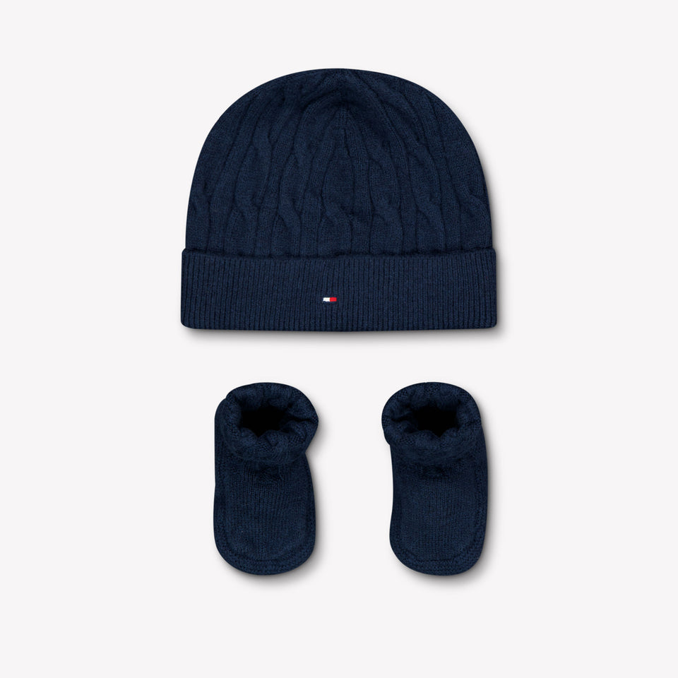 Tommy Hilfiger Bebé Unisex Sombrero Navy