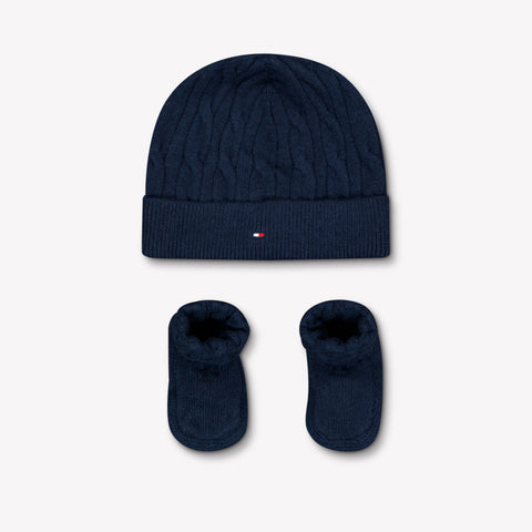 Tommy Hilfiger Bebé Unisex Sombrero Navy