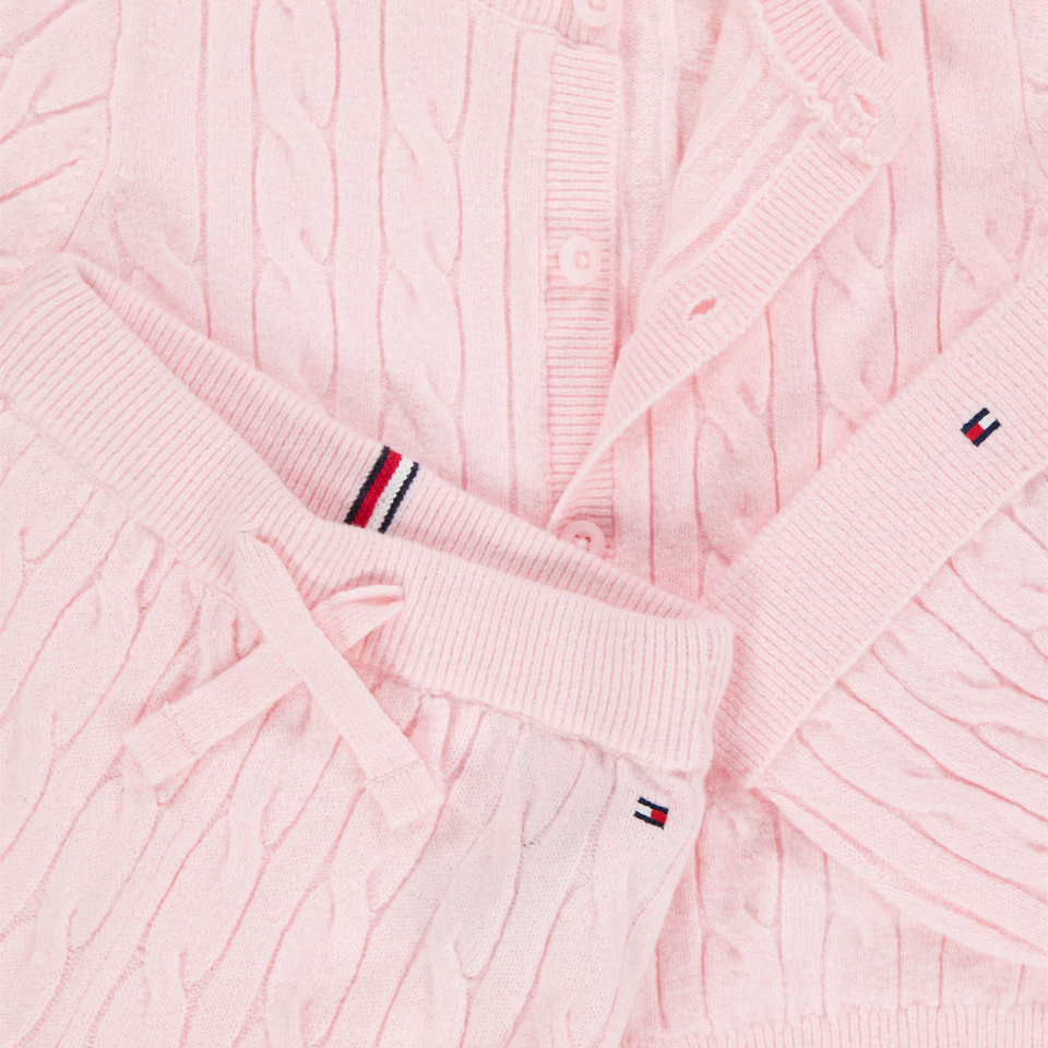 Tommy Hilfiger Bébé Unisexe Se présenter Rose Léger