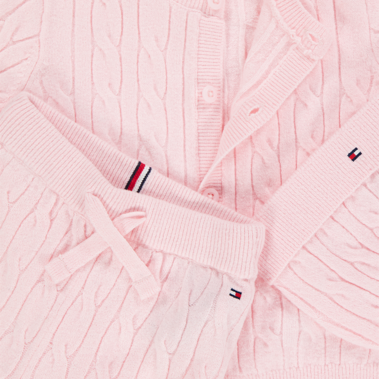 Tommy Hilfiger Bébé Unisexe Se présenter Rose Léger