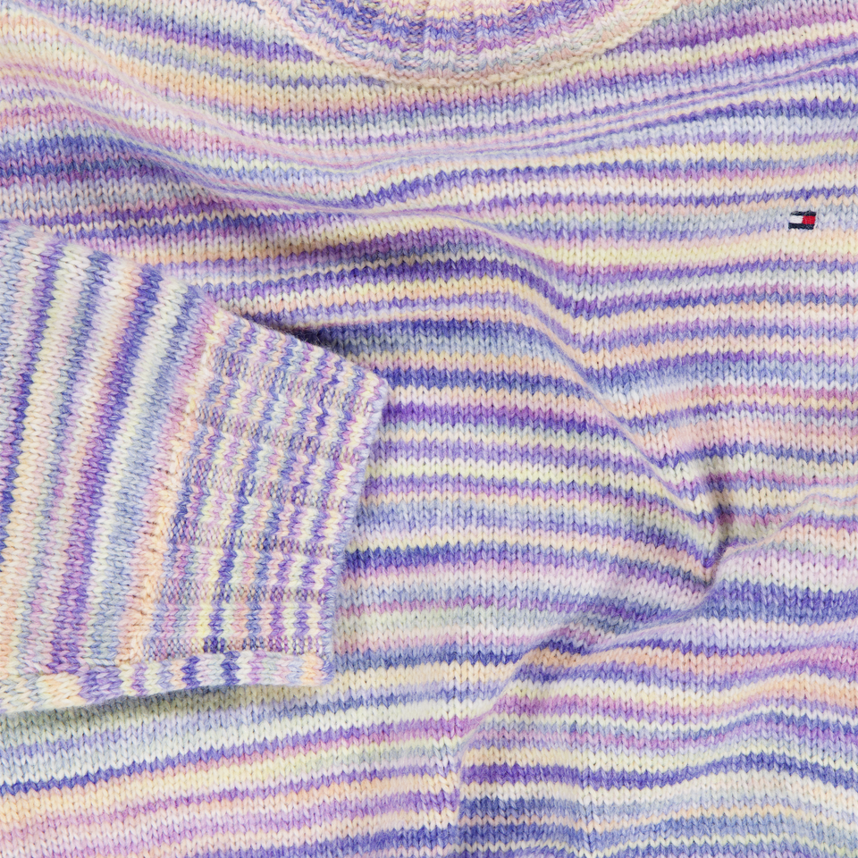 Tommy Hilfiger Niño Chicas Suéter en Azul Claro