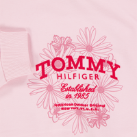 Tommy Hilfiger Enfant Filles Pull Rose Léger