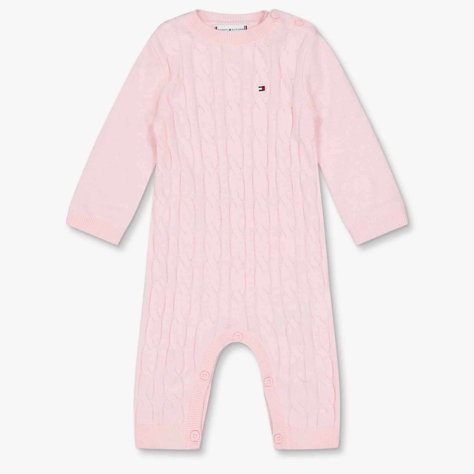 Tommy Hilfiger Bambino Unisex Tuta in scatola Rosa Chiaro