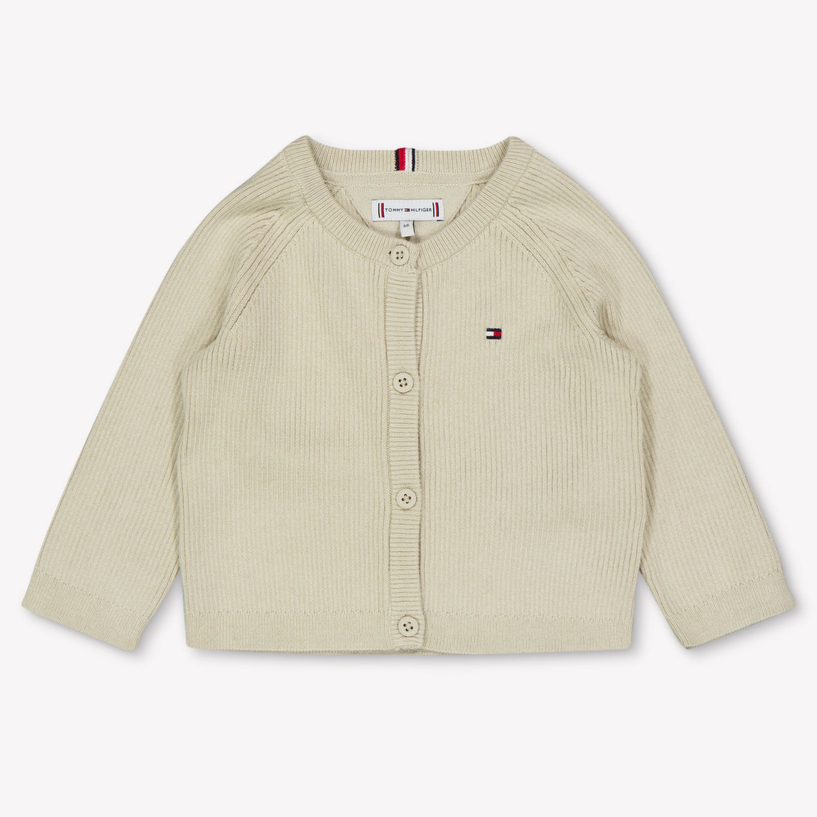 Tommy Hilfiger Bébé Unisexe Gilet Beige Clair