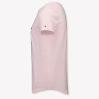 Tommy Hilfiger Kinder Meisjes T-Shirt In Licht Roze