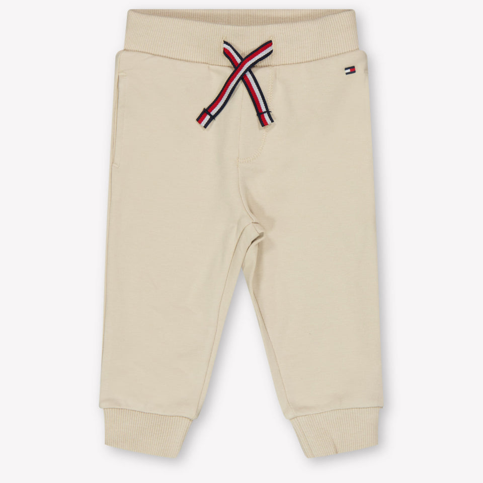 Tommy Hilfiger Bébé Unisexe Pantalon Beige Clair