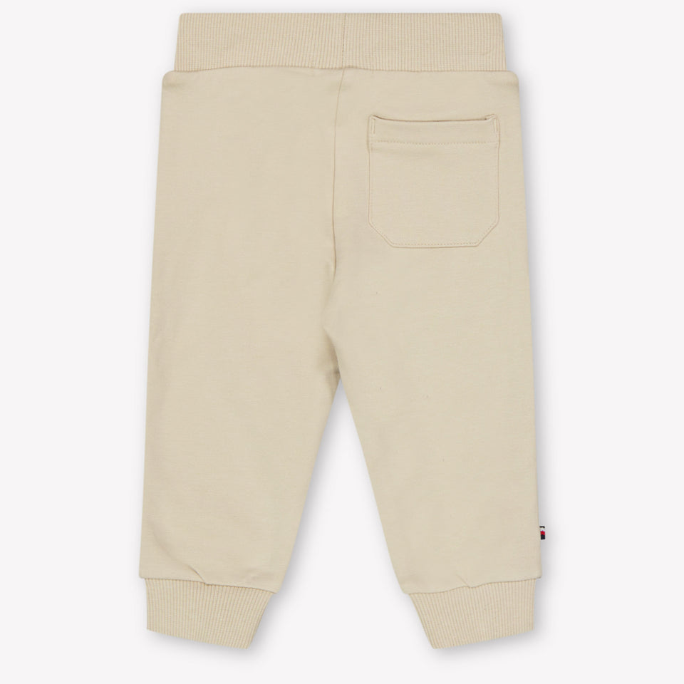 Tommy Hilfiger Bébé Unisexe Pantalon Beige Clair