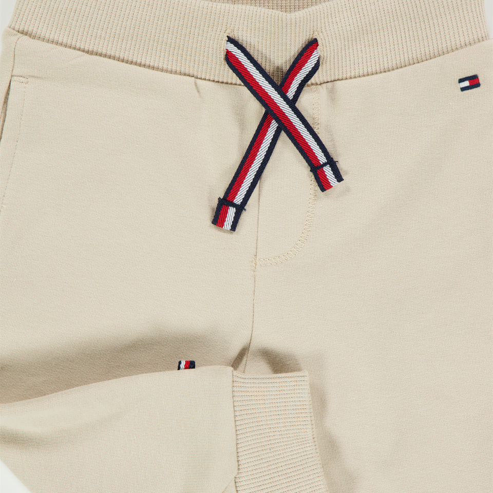Tommy Hilfiger Bébé Unisexe Pantalon Beige Clair