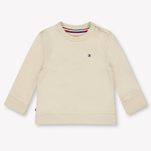 Tommy Hilfiger Bébé Unisexe Pull Beige Clair