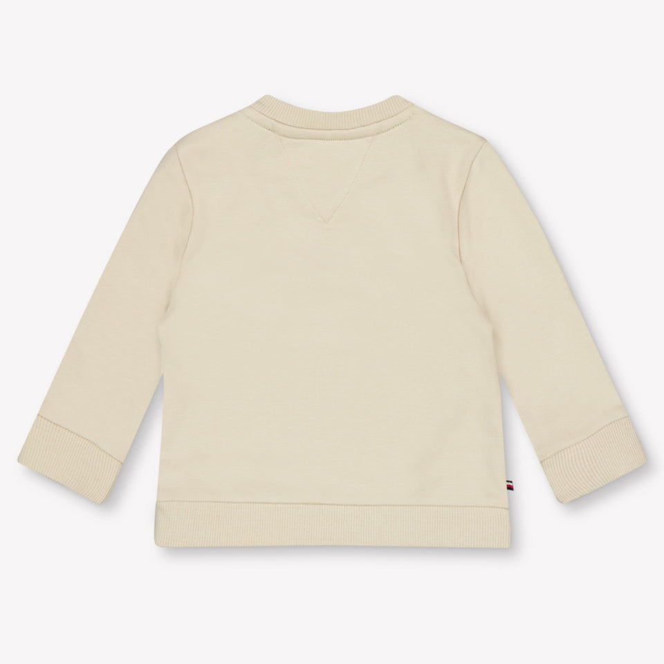 Tommy Hilfiger Baby Unisex Sweater in Light Beige