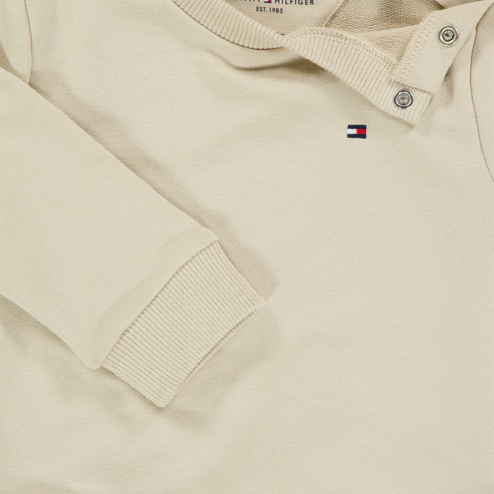 Tommy Hilfiger Baby Unisex Sweater in Light Beige