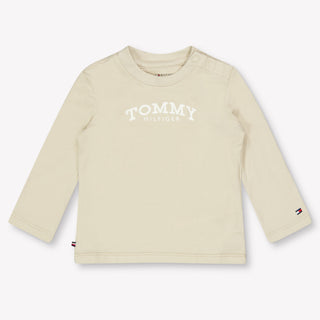 Tommy Hilfiger Baby Unisex T-Shirt In Licht Beige