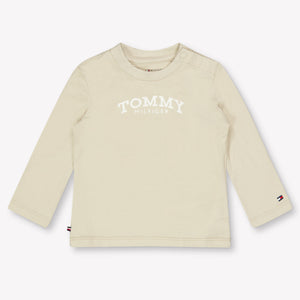 Tommy Hilfiger Baby Unisex T-Shirt In Licht Beige