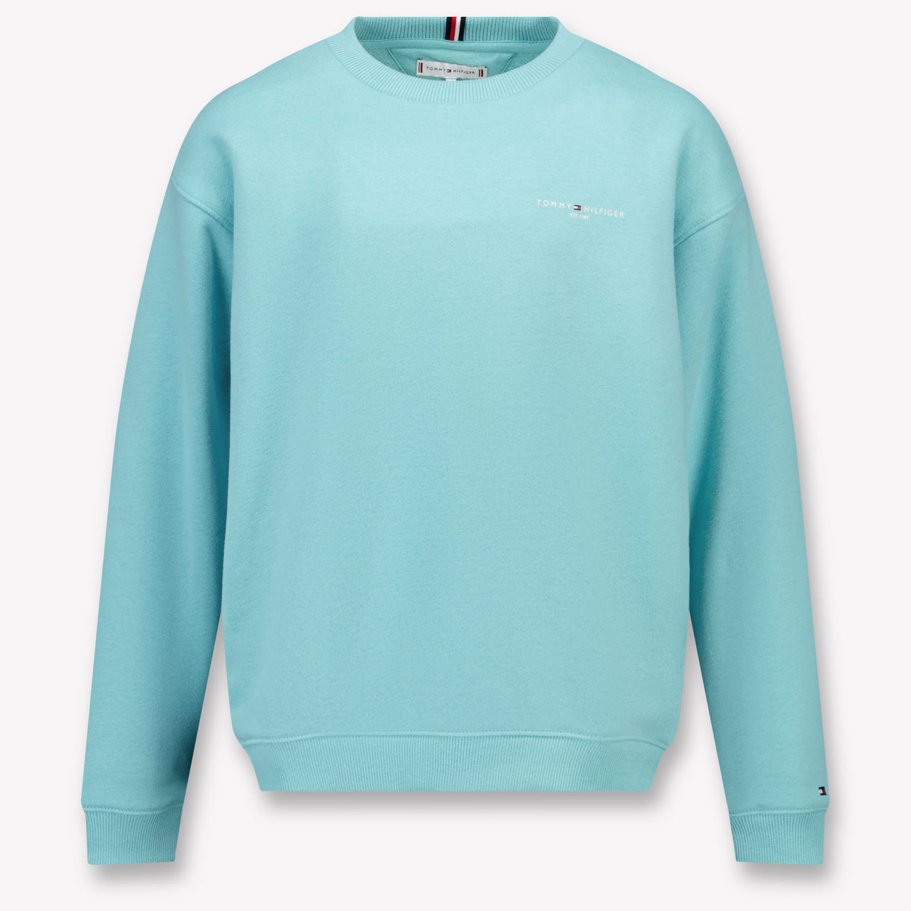 Tommy Hilfiger Kinder Unisex -Pullover in Türkis