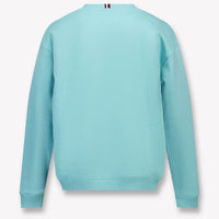 Tommy Hilfiger Kinder Unisex -Pullover in Türkis