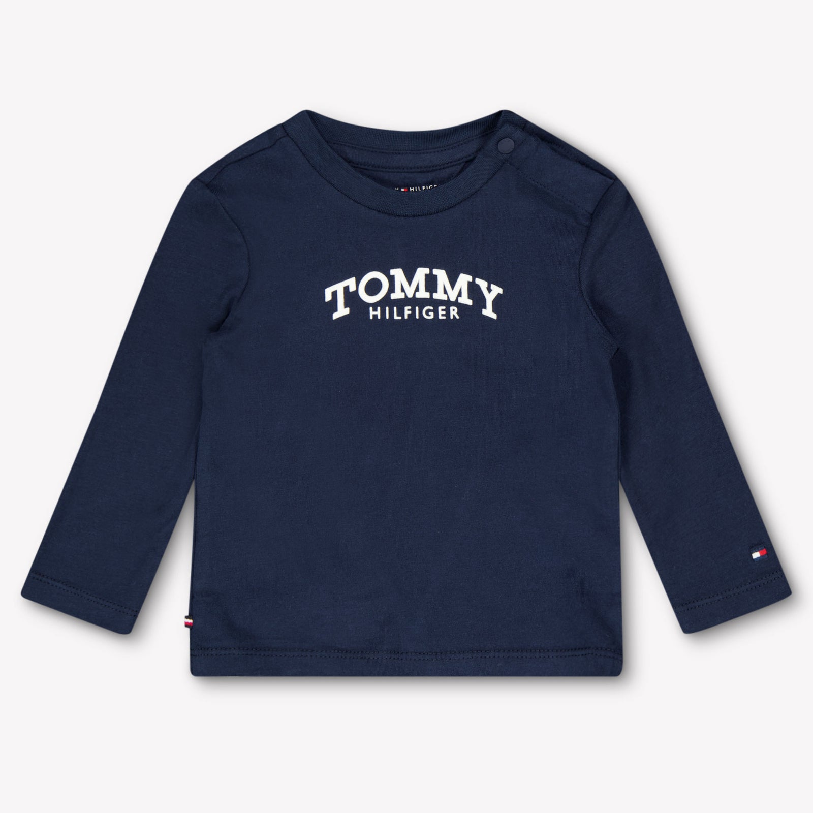 Tommy Hilfiger Bebé Unisex Camiseta en Navy