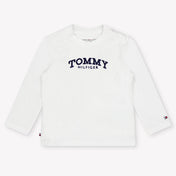 Tommy Hilfiger Baby Unisex T-Shirt In Wit