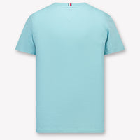 Tommy Hilfiger Enfant Unisexe T-shirt en turquoise