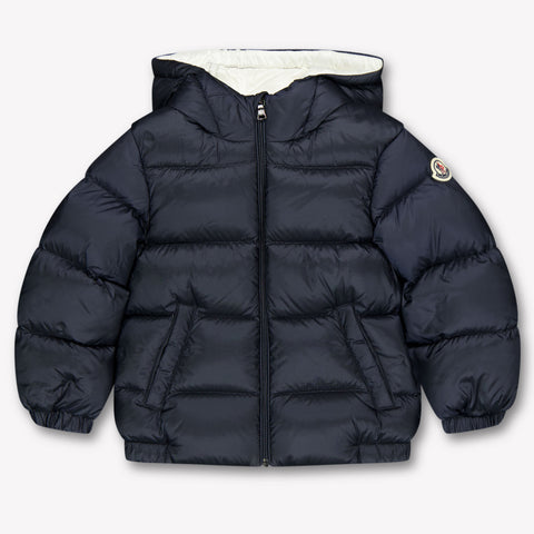Moncler Nuevo bebé Macaire Chicos Abrigos de invierno en Navy