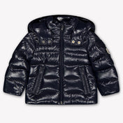 Moncler Maya Baby Boys Jackets In Navy