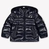 Moncler Bébé Maya Garçons Manteaux d'hiver Navy
