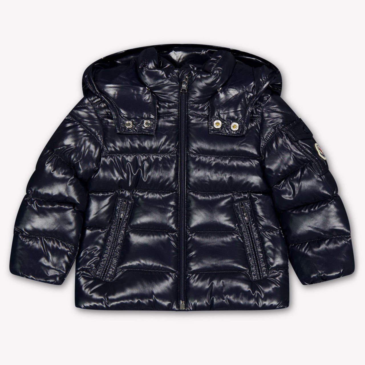 Moncler Bébé Maya Garçons Manteaux d'hiver Navy