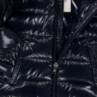 Moncler Bébé Maya Garçons Manteaux d'hiver Navy