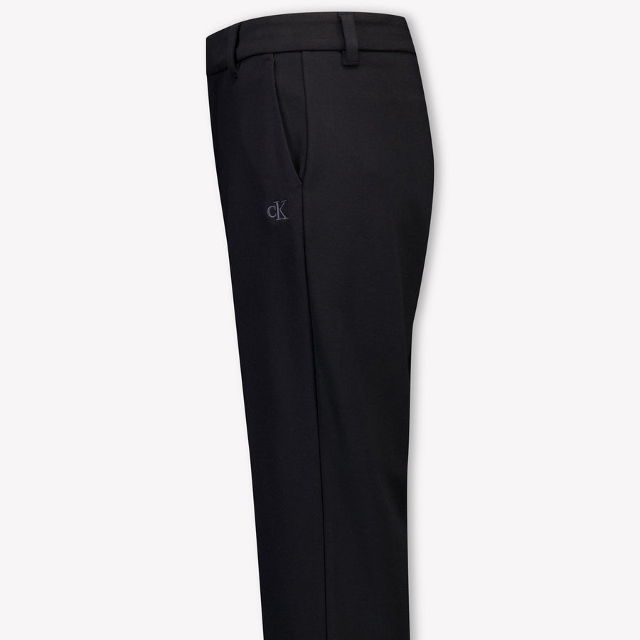 Calvin Klein Kinder Jungen Hose rein Schwarz