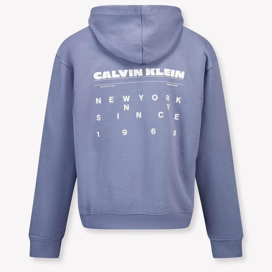 Calvin Klein Niños Chicos suéter en Azul Claro