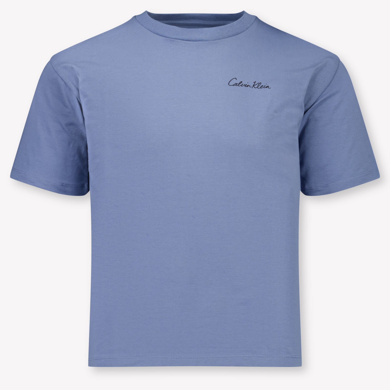 Calvin Klein Kids Boys T-Shirt In Light Blue