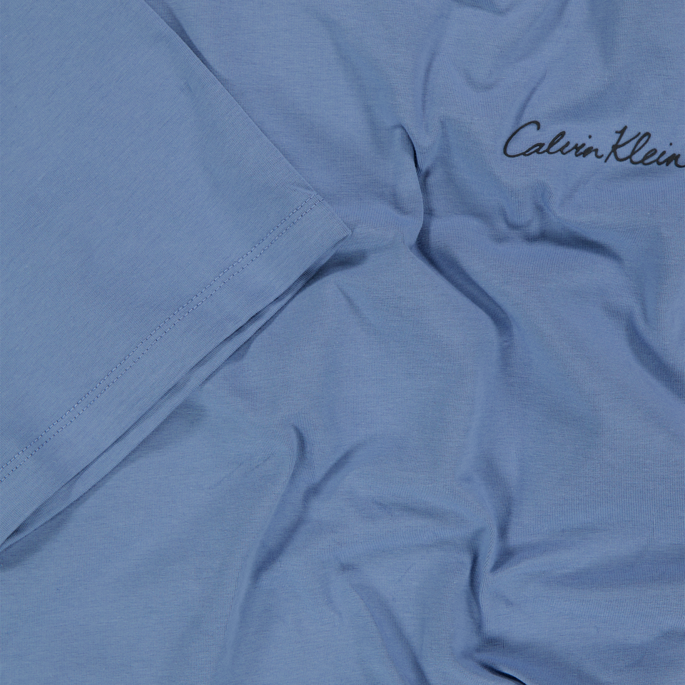 Calvin Klein Kinder Jongens T-Shirt In Licht Blauw