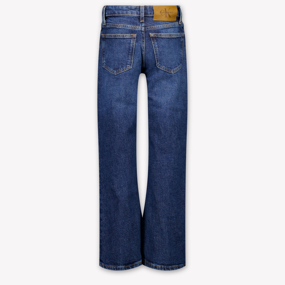 Calvin Klein Kinder Meisjes Jeans In Blauw