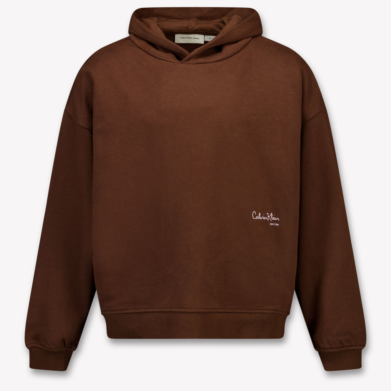 Calvin Klein Enfants Filles Pull en Marron