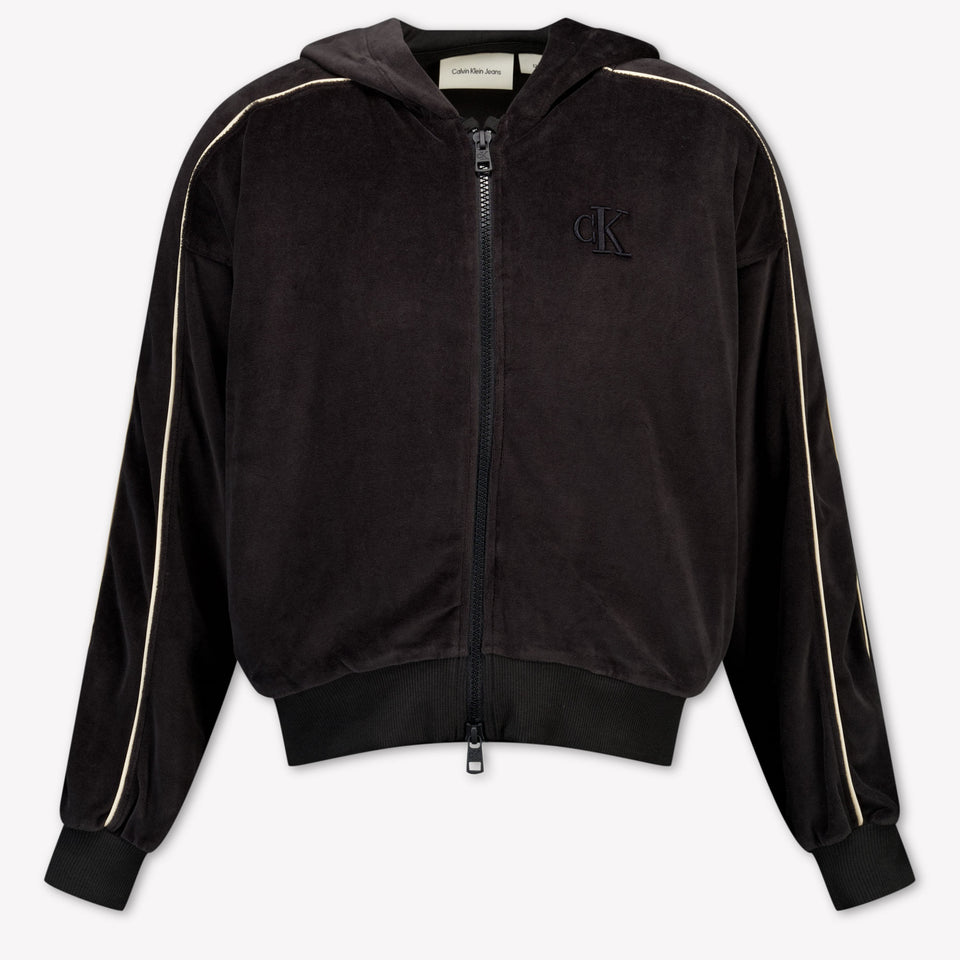 Calvin Klein Bambini Ragazze Cardigan dentro Nero