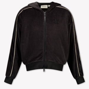 Calvin Klein Enfants Filles Cardigan en Noir