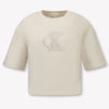 Calvin Klein Bambini Ragazze Maglietta dentro Off White