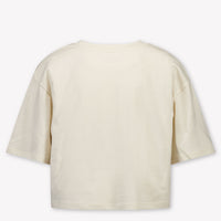 Calvin Klein Bambini Ragazze Maglietta dentro Off White