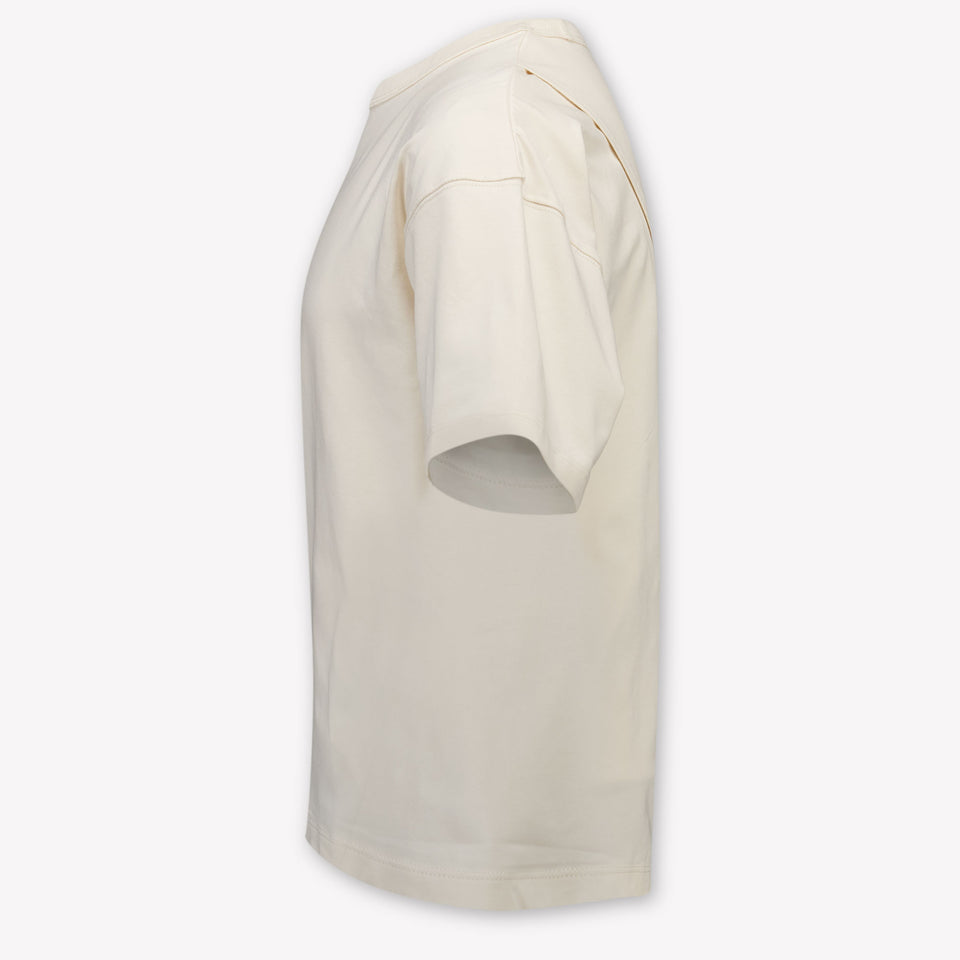 Calvin Klein Bambini Ragazze Maglietta dentro Off White