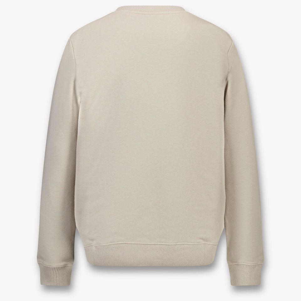Calvin Klein Niños Unisex suéter en Beige claro