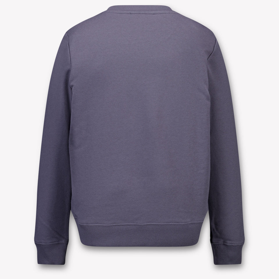 Calvin Klein Niños Unisex suéter en Gris Oscuro