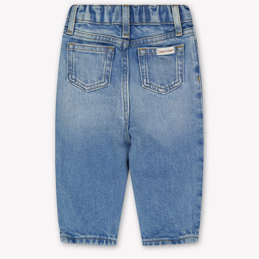 Calvin Klein Bambino Unisex Jeans In Blu